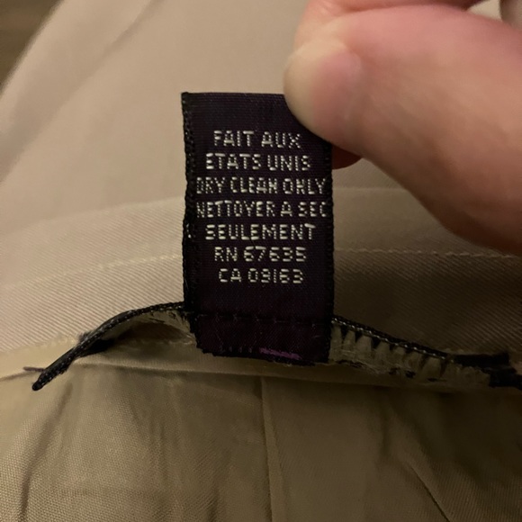 Ralph Lauren Purple Label Tan Pencil Skirt, Sz 10 - Picture 4 of 4